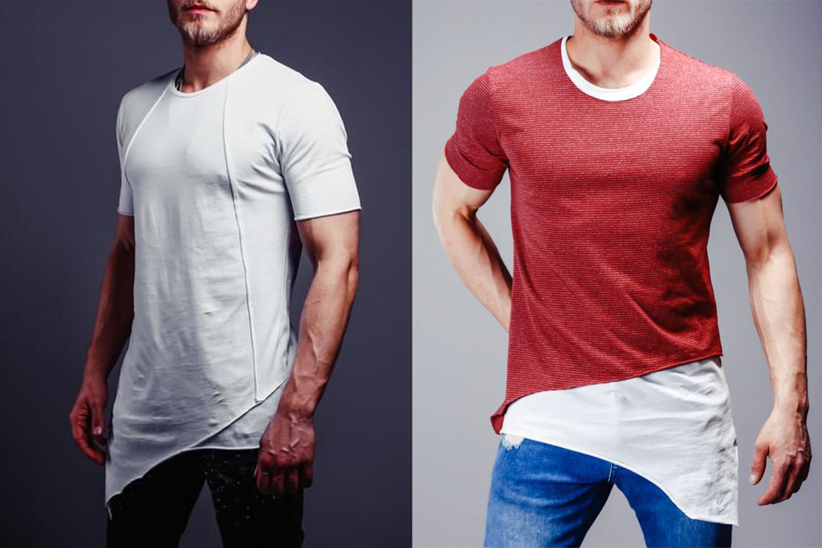 انواع تیشرت لانگ مردانه برای استایل‌های مختلف