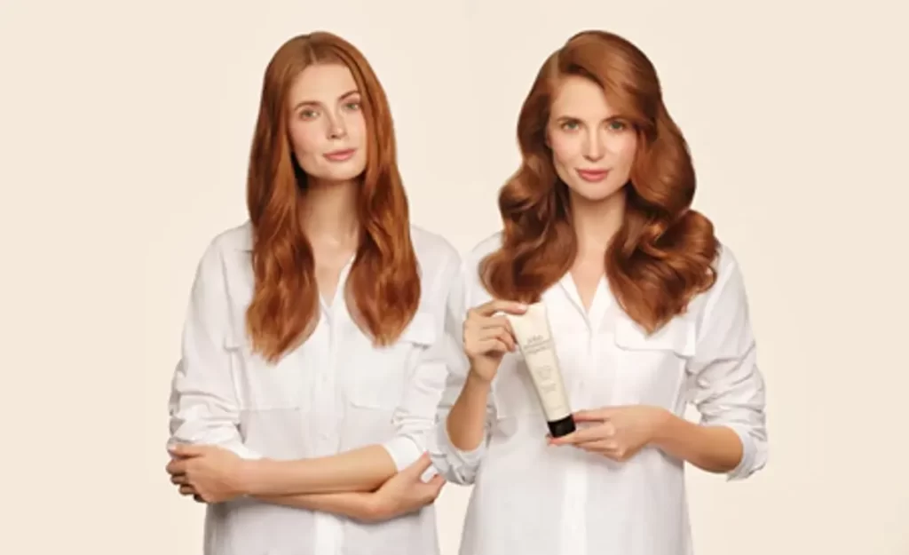 ماسک مو برای موهای کراتین شده