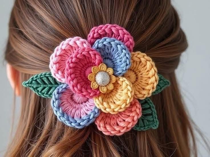 کش مو بافتنی با قلاب 2025 لاکچری