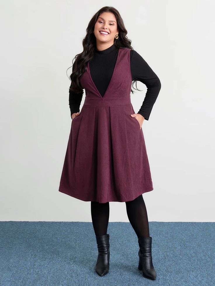 لباس کبریتی پاییزی زرشکی