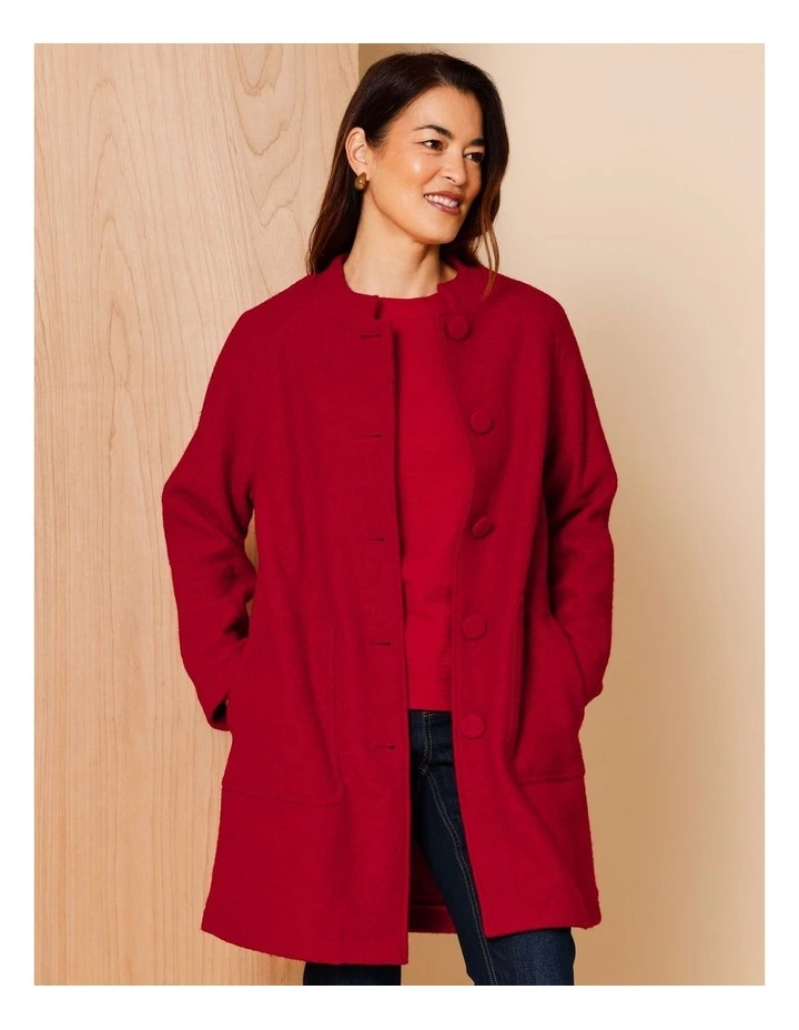 استایل پاییزی با کت چری