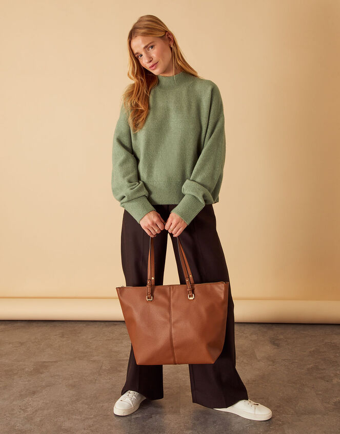 کیف شونی کلاسیک قهوه ای