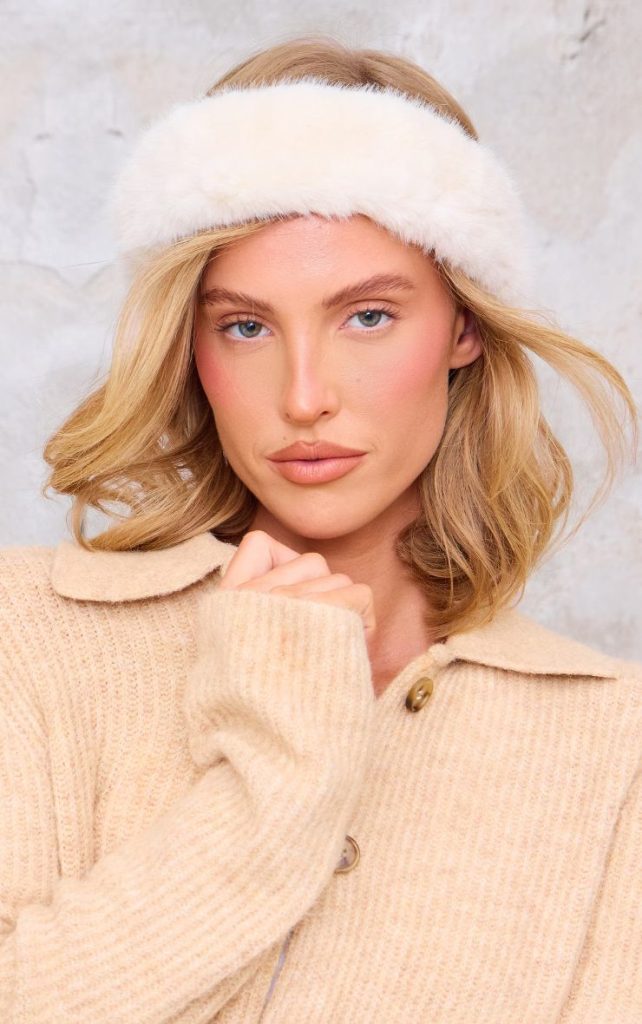 هدبند خز زنانه