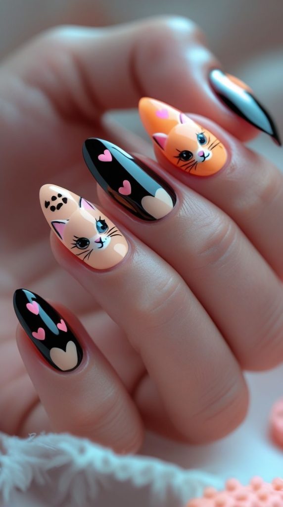 مدل ناخن عجیب و متفاوت