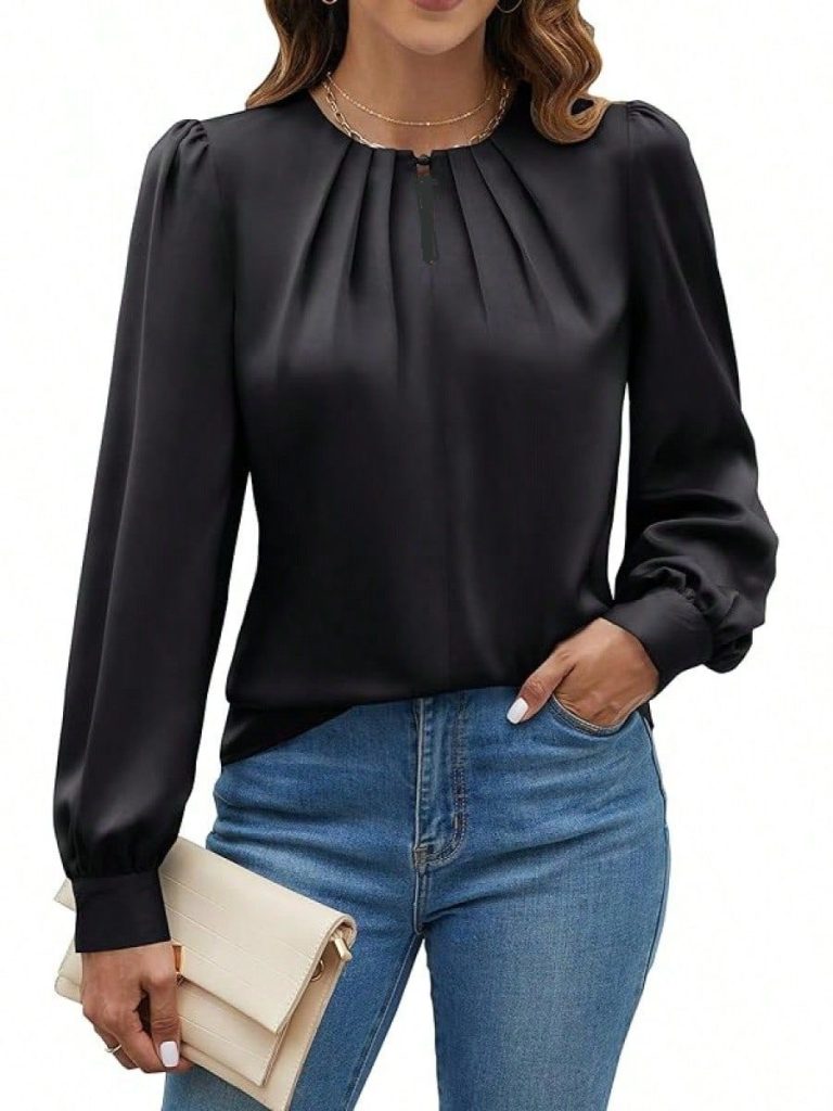 شومیز دخترانه سیاه