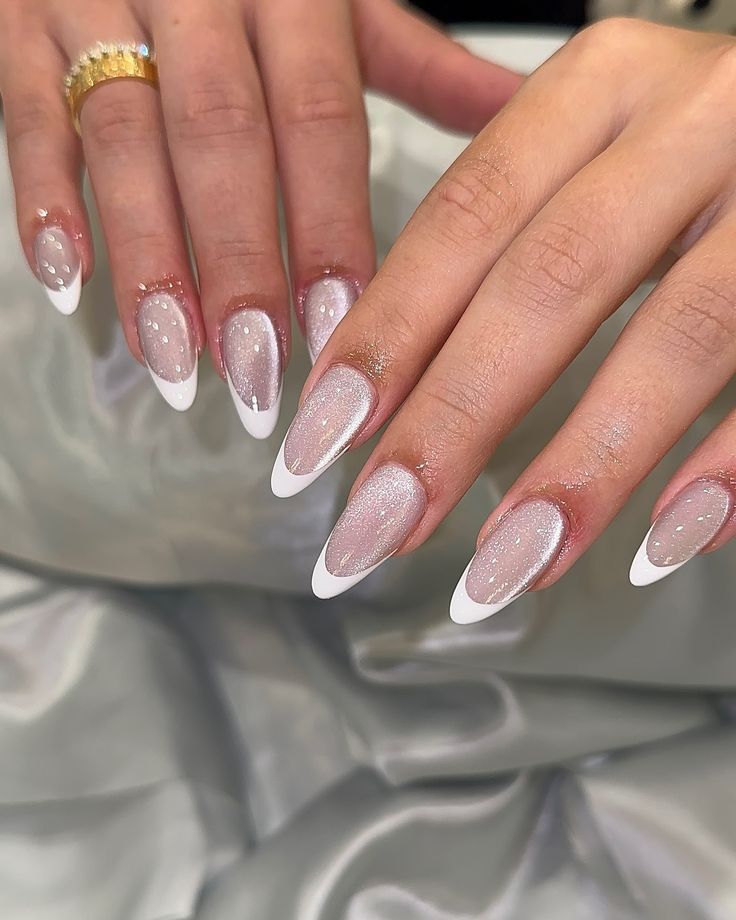 فرنچ ناخن سفید