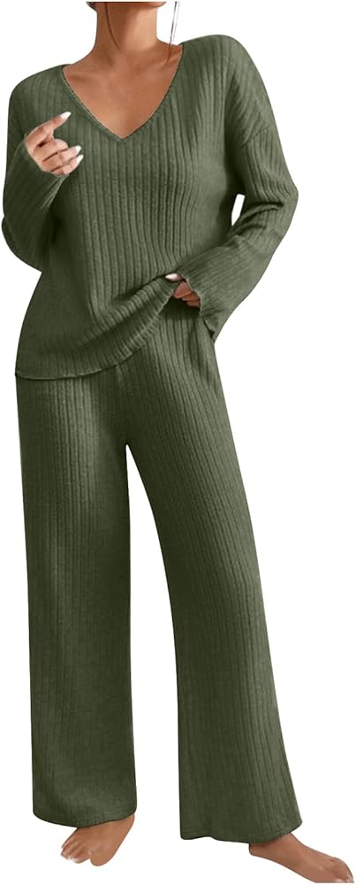 ست بافتی کشباف زنانه سبز تیره