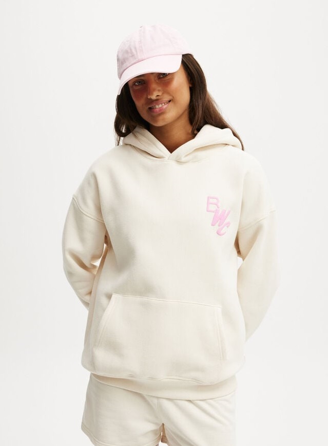 هودی پولیشی زنانه سفید رنگ