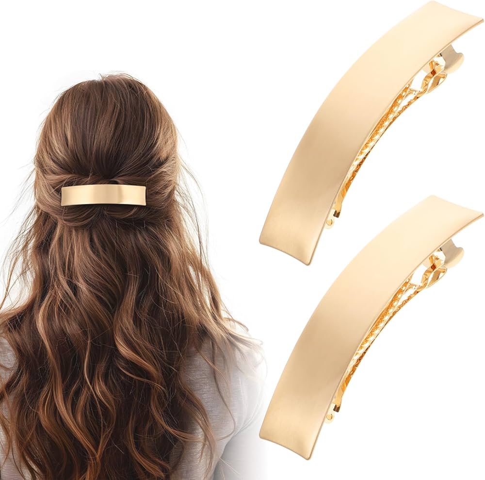 گیره موی طلایی مینیمال