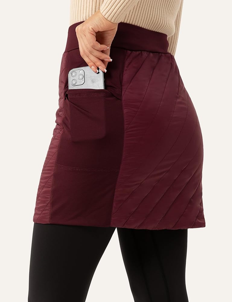 دامن پفکی زنانه قرمز