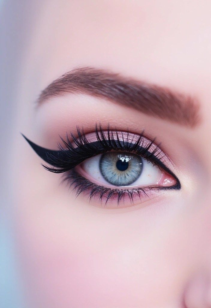 خط چشم بلند