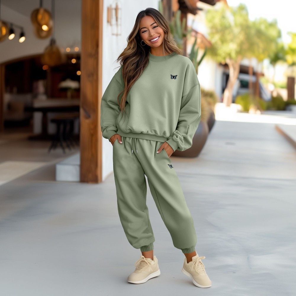 ست فلیس اسپرت زنانه سبز