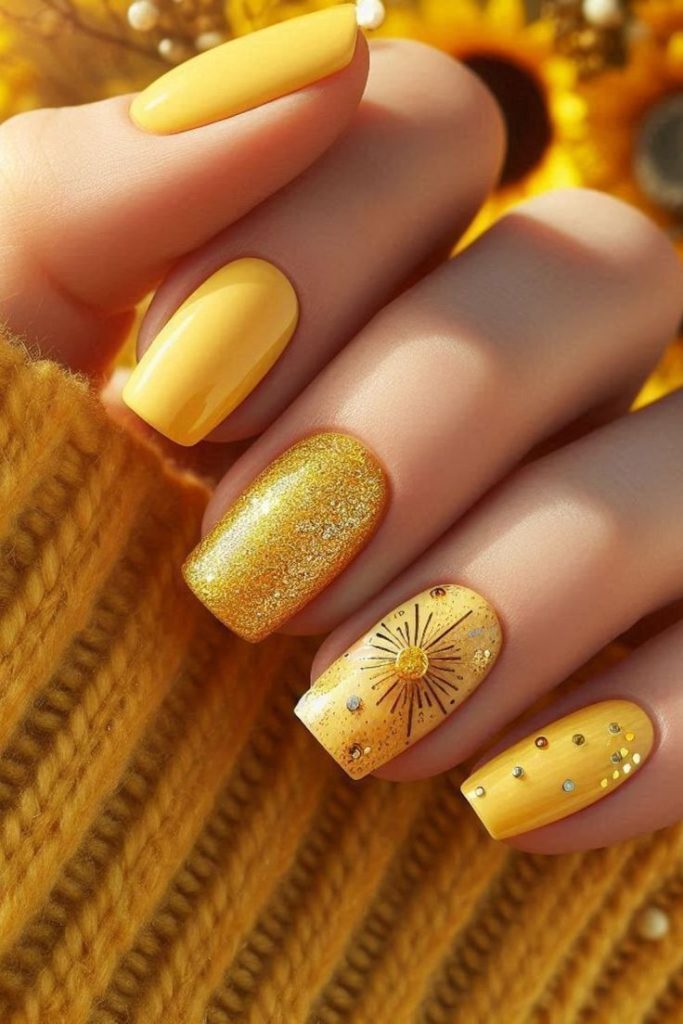 ناخن زرد اکلیلی