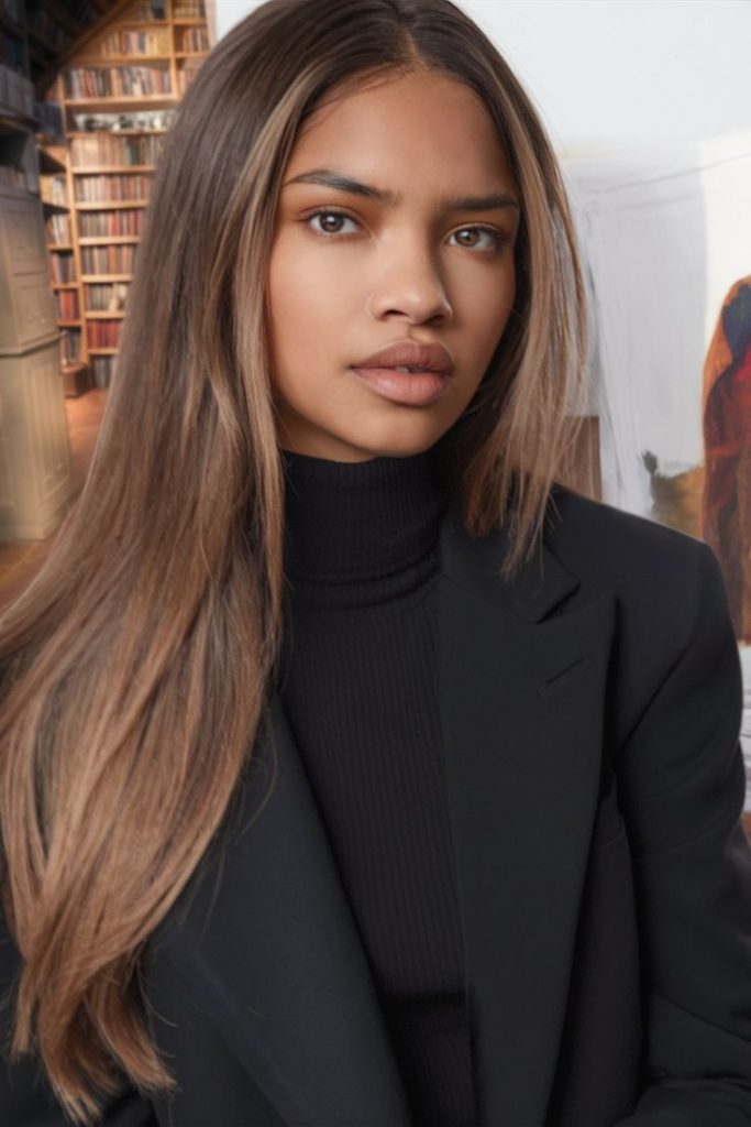 رنگ موی مناسب پوست گندمی