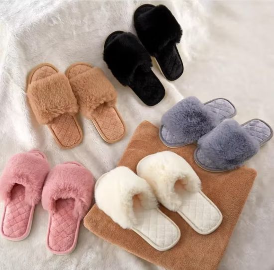 دمپایی خزدار خانگی