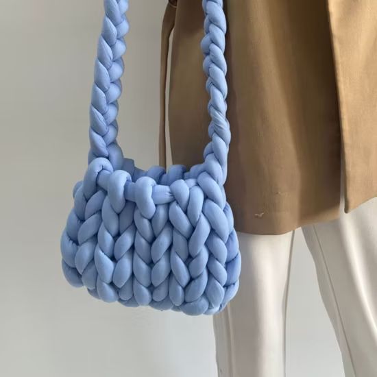 کیف زنانه پشمی ابی