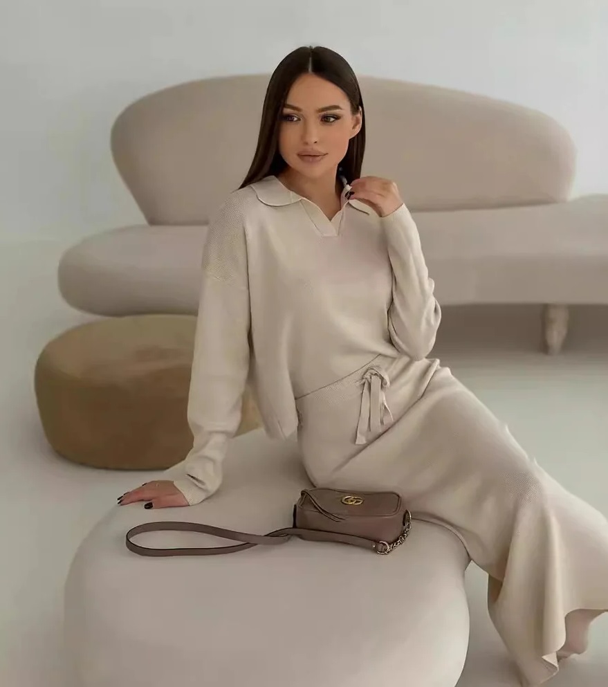 ست بافت شیک کرم