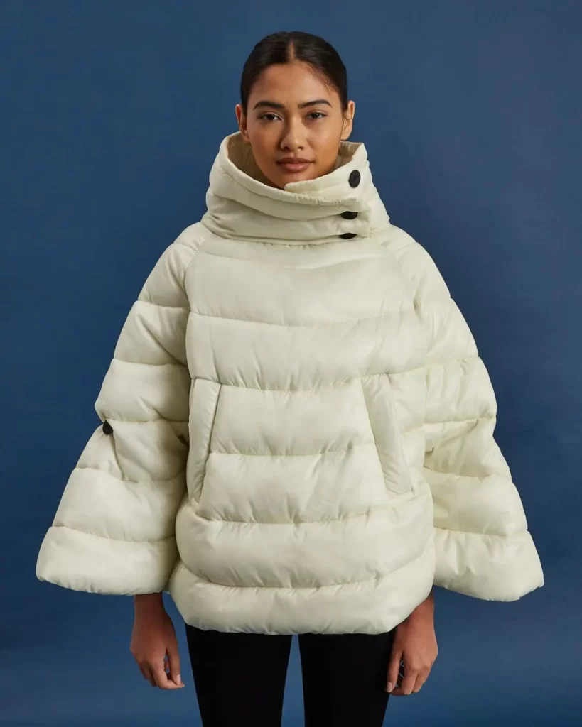 پانچو پفی زنانه