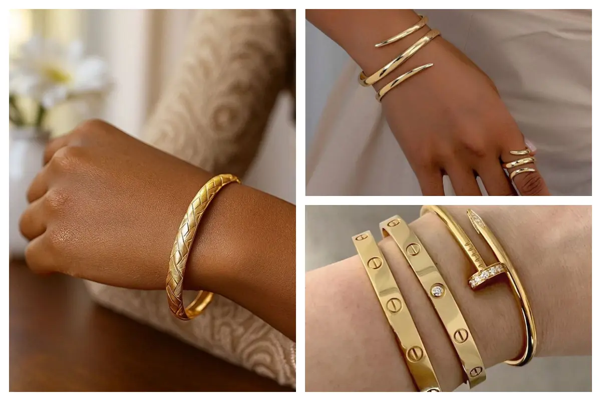 مدل النگوی طلا جدید؛ وقتی النگوهات از گردنبندت هم بیشتر حرف میزنن!