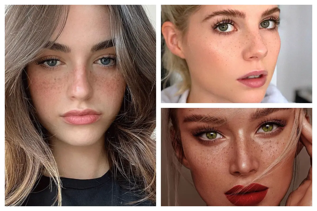 آرایش صورت کک و مک دار؛ اون ظاهر طبیعی و دخترونهای که هیچوقت از مد نمیافته!