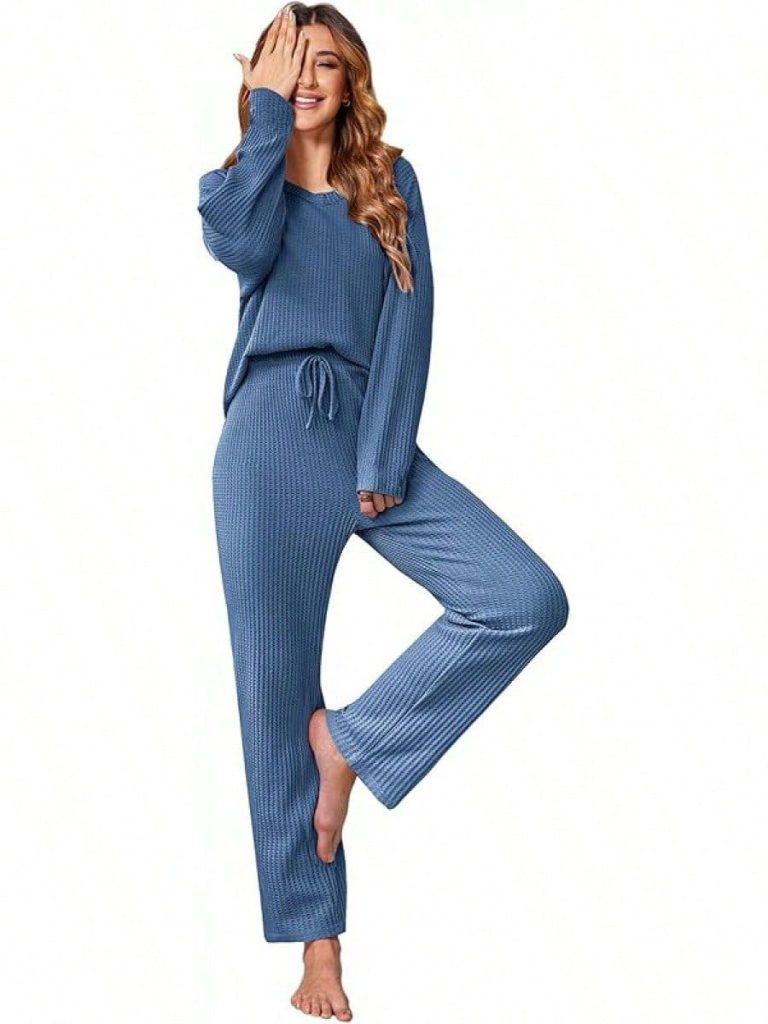 ست لباس راحتی زنانه ابی