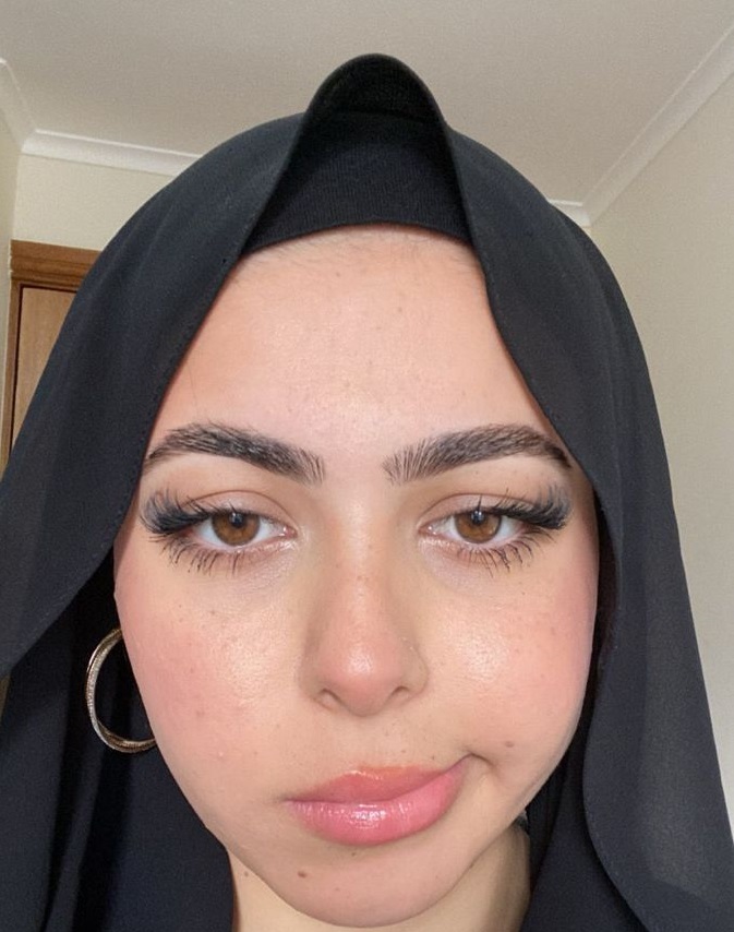 ابرو دخترانه طبیعی