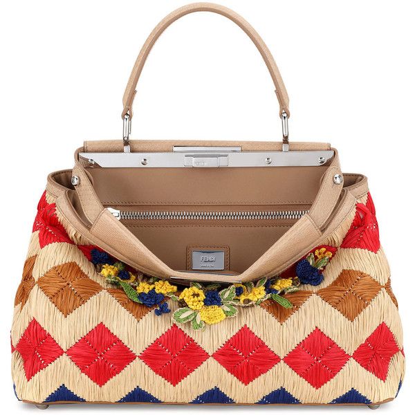 مدل کیف با نخ رافیا