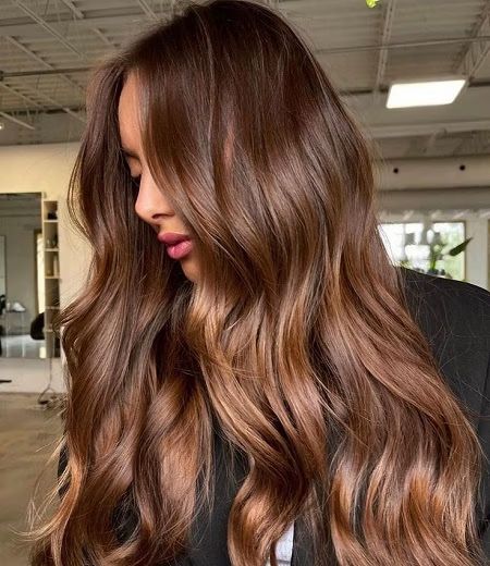 رنگ مو کاراملی