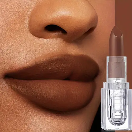 رژ لب قهوهای ساده