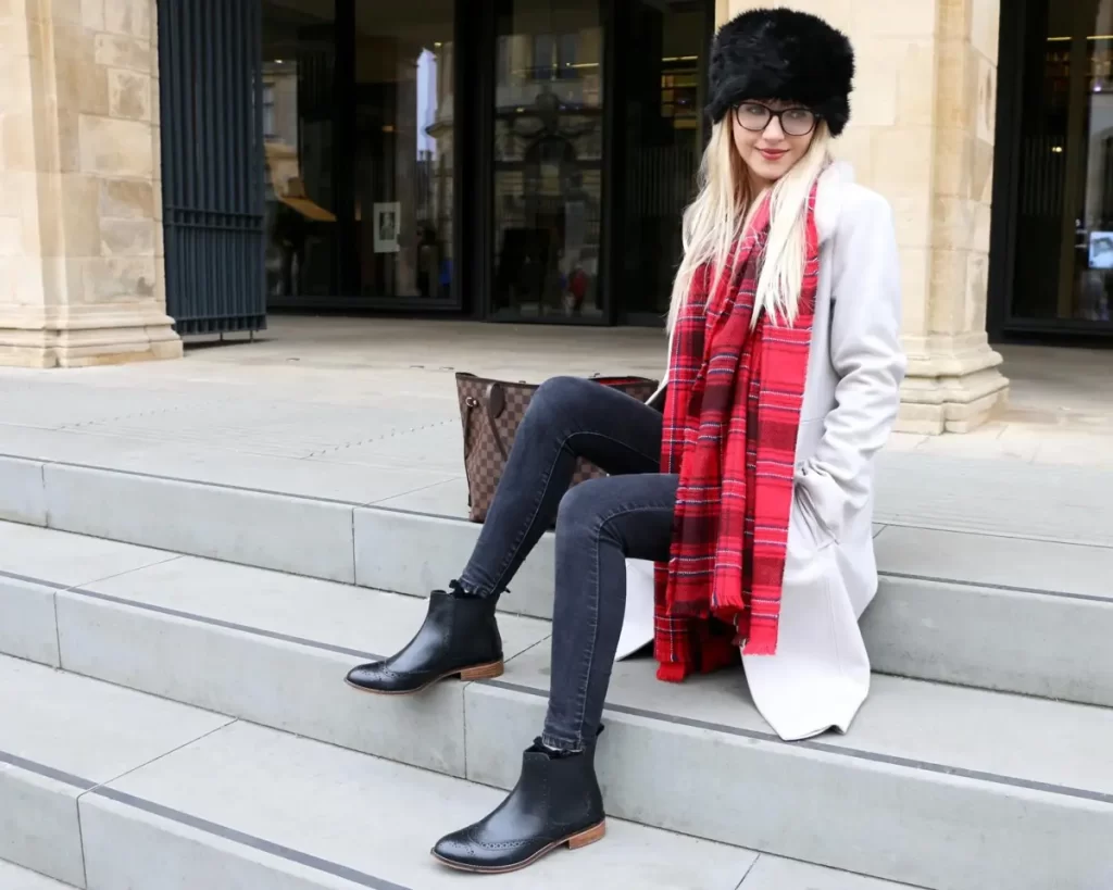 نیم بوت پاییزی سیاه