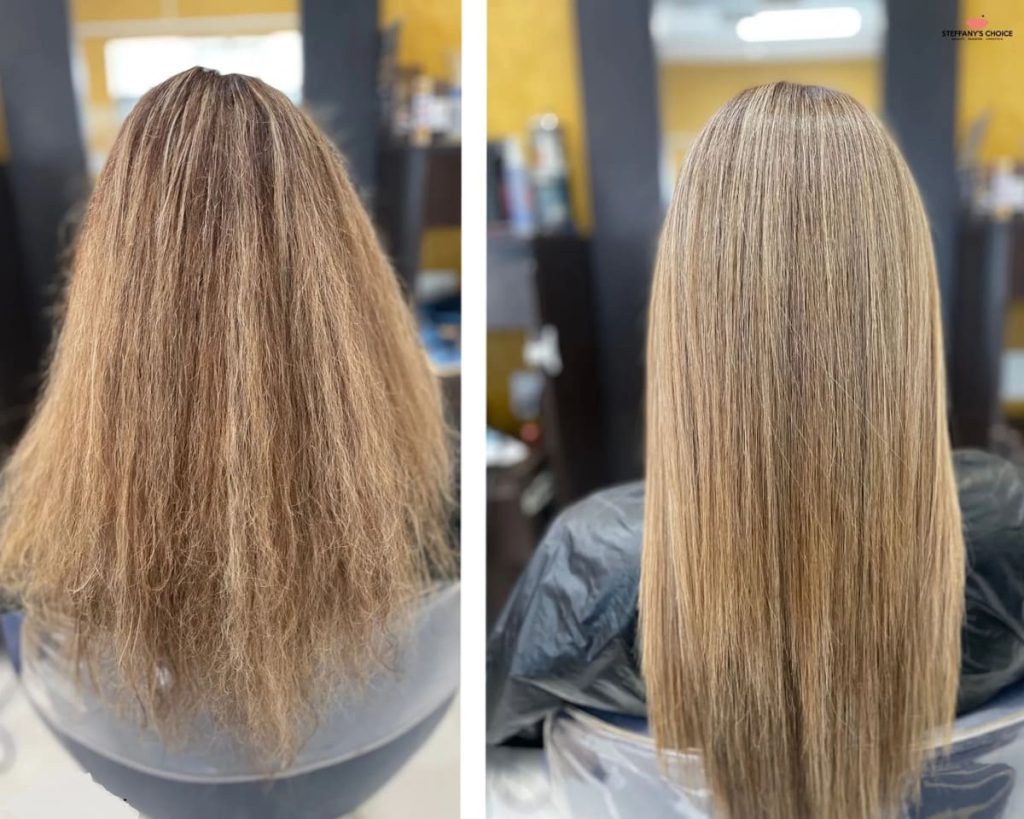 بوتاکس مو در خانه برای پر حجم شدن مو