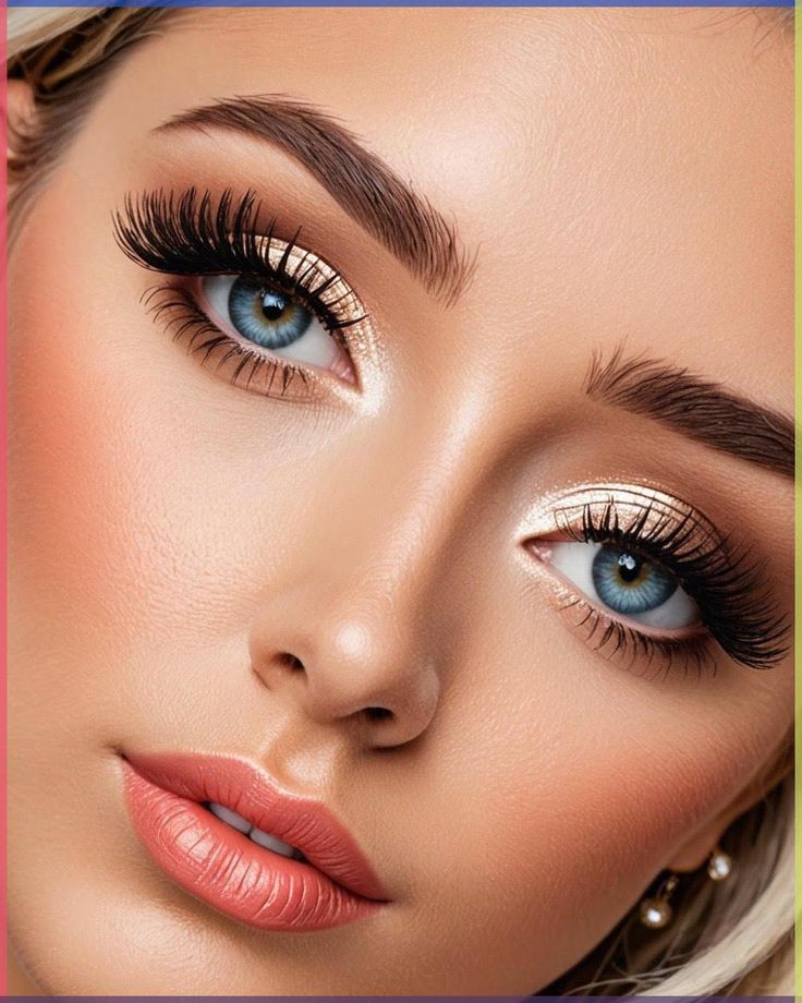 آرایش مژه پرپشت