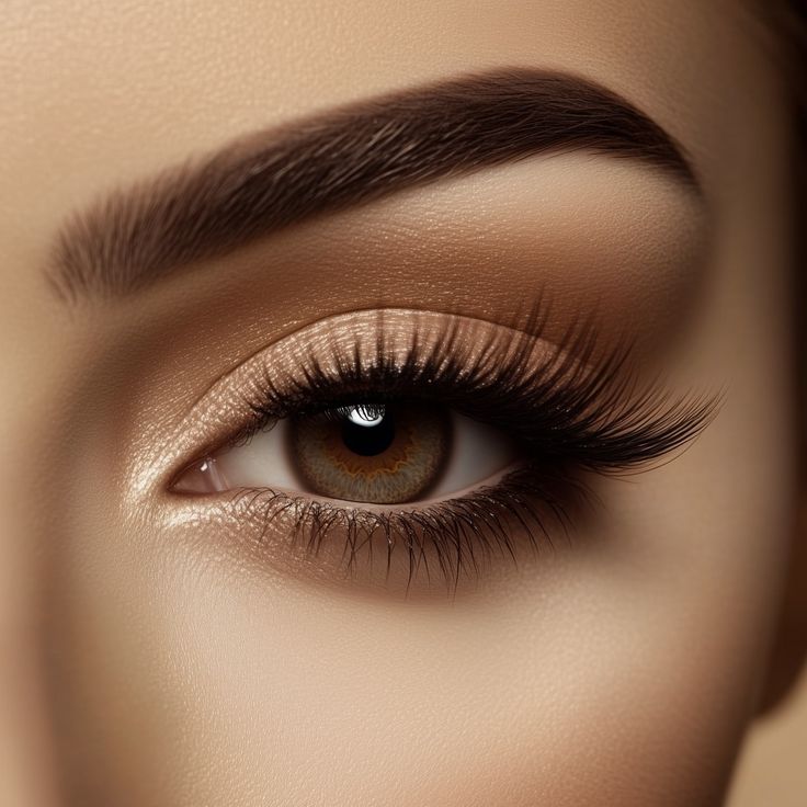 آرایش مژه پرپشت