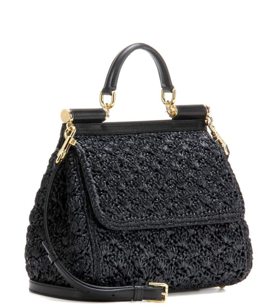 مدل کیف با نخ رافیا مجلسی