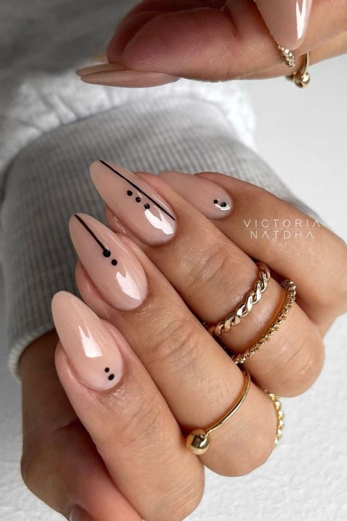 مدل ناخن رنگ نود