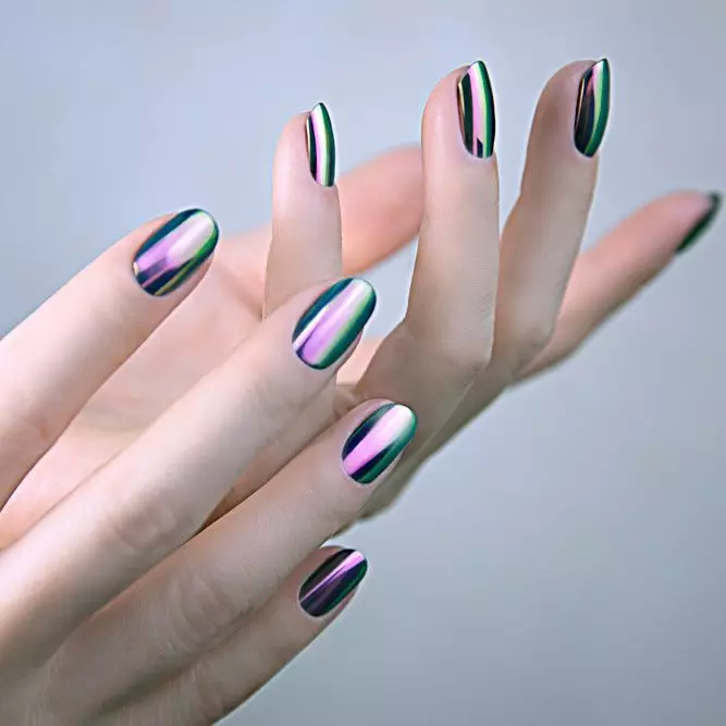 لاک کروم چند رنگ