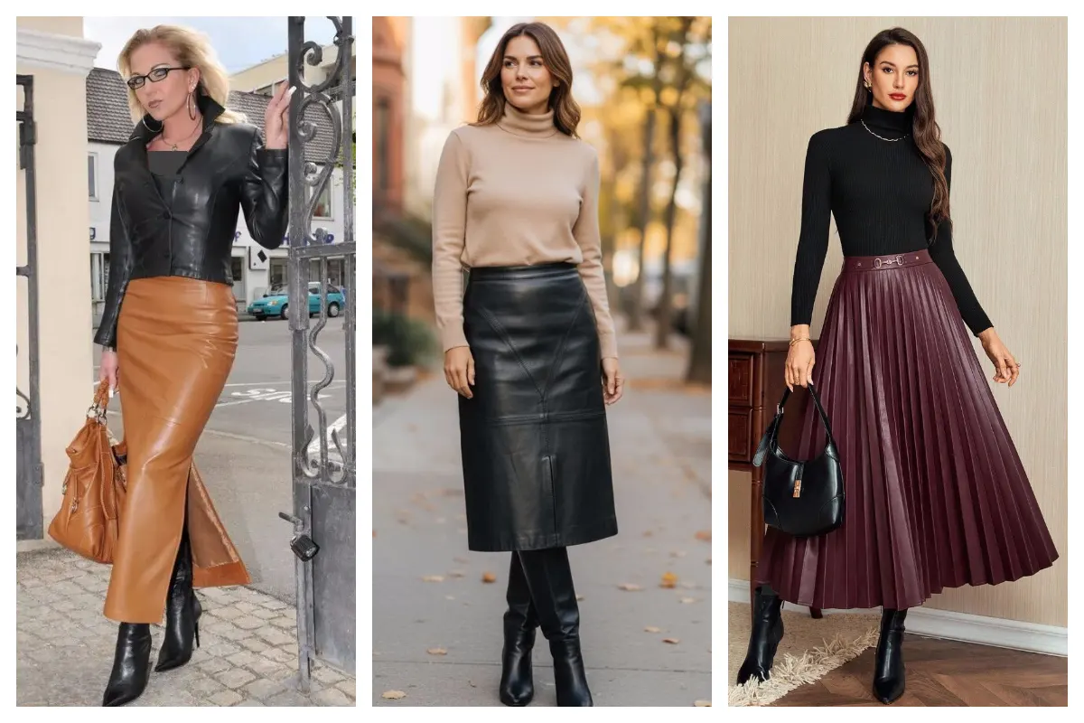 دامن چرمی زنانه؛ یه انتخاب خاص که هیچ‌وقت از مد نمیفته!