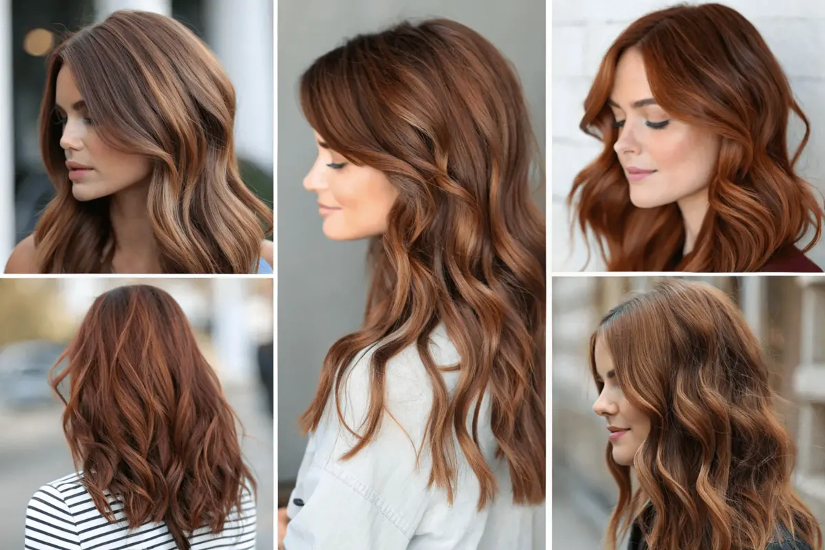 رنگ مو دارچینی؛ ترکیب خاصی از قرمز و قهوهای که به صورت گرما و جذابیت میده!