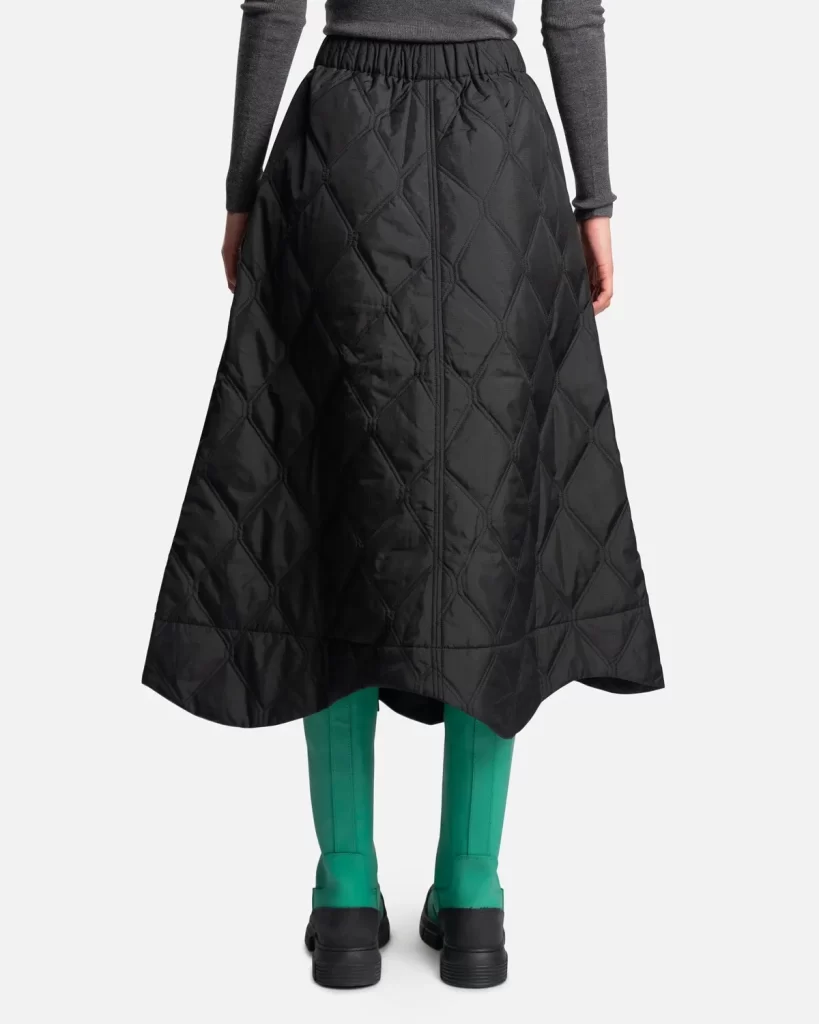 دامن پفکی زنانه سیاه