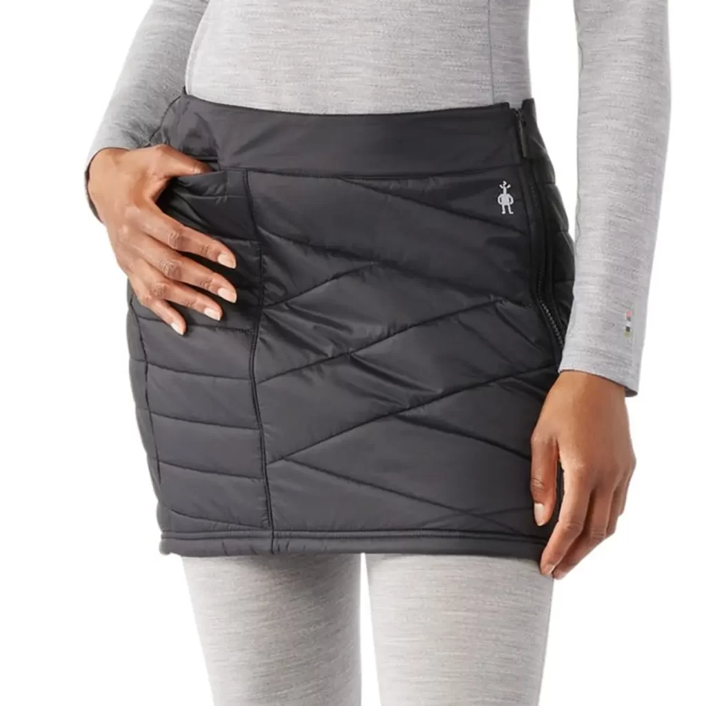 دامن کاپشنی کوتاه سیاه