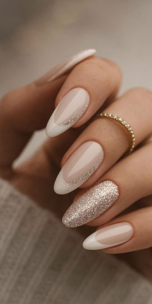 طرح ناخن مینیمال اکلیلی