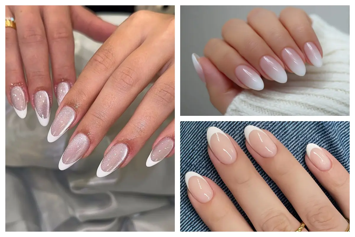 فرنچ ناخن سفید؛ ترکیب رنگ سفید با کلاسیکترین طراحی برای ناخنهایی بینقص!