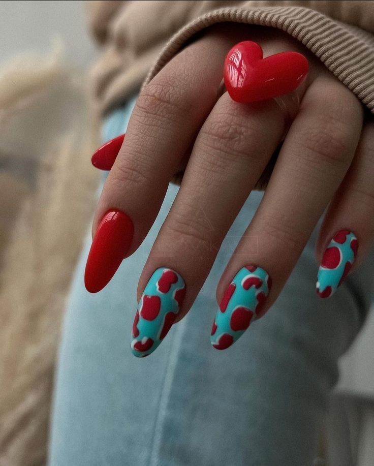 ست لاک و استایل قرمز