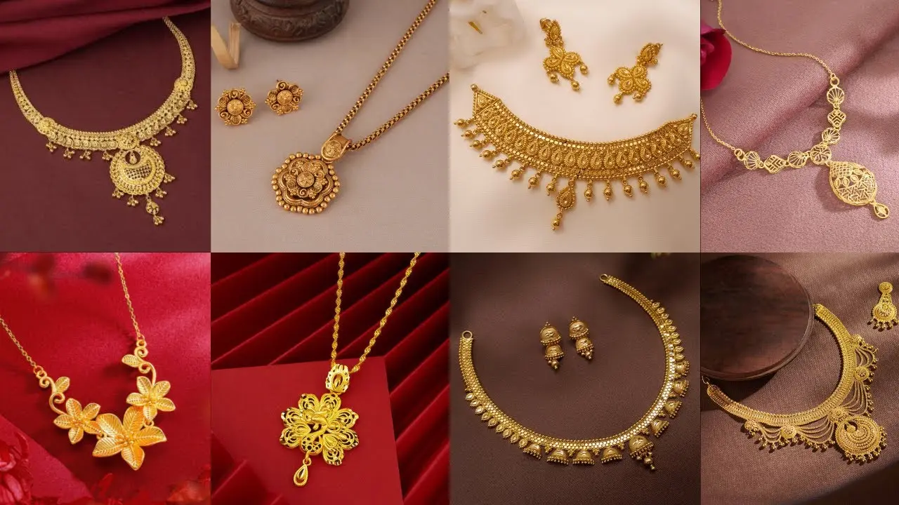 ۱۰ مدل گردنبند طلا ترند ۲۰۲۵