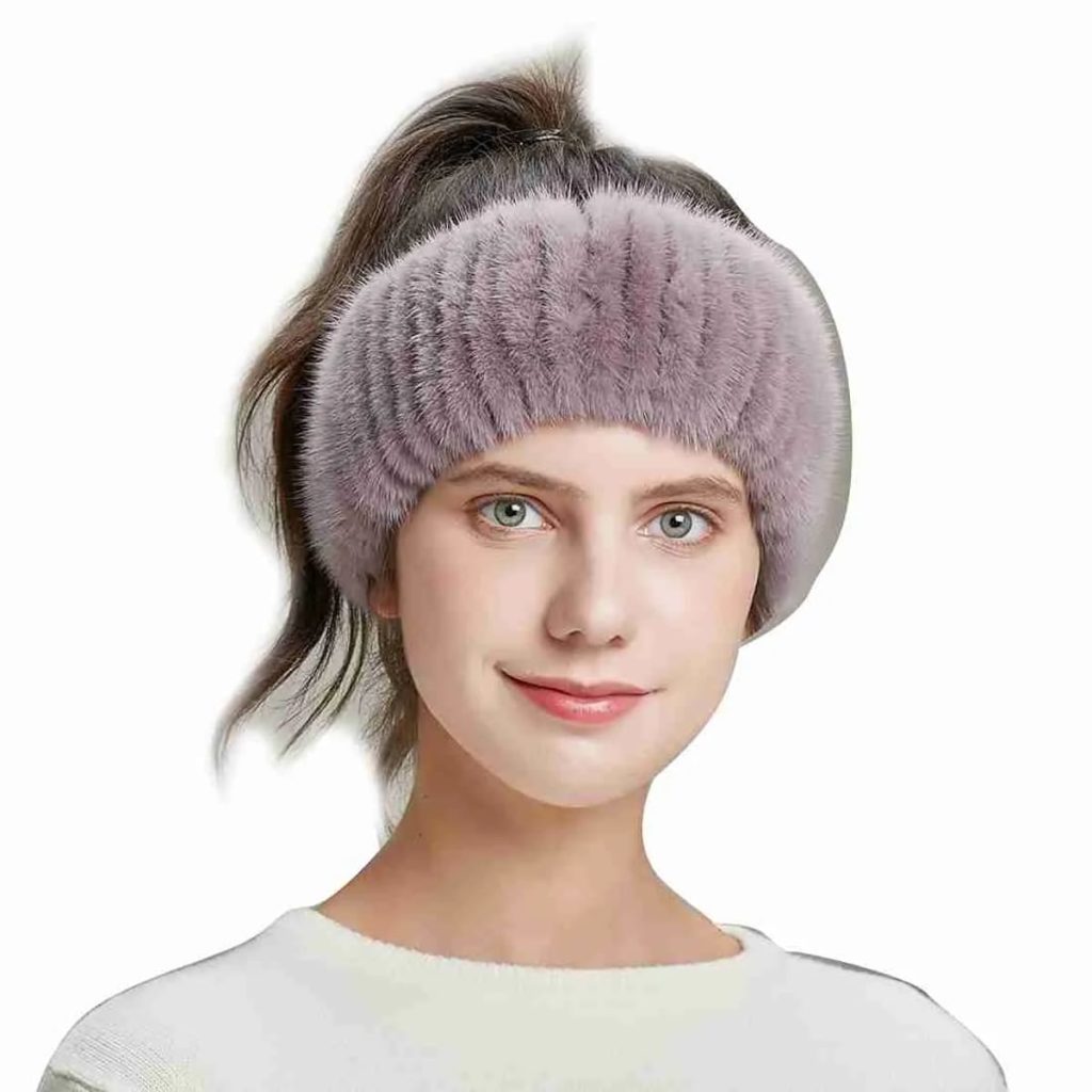 هدبند خز زنانه