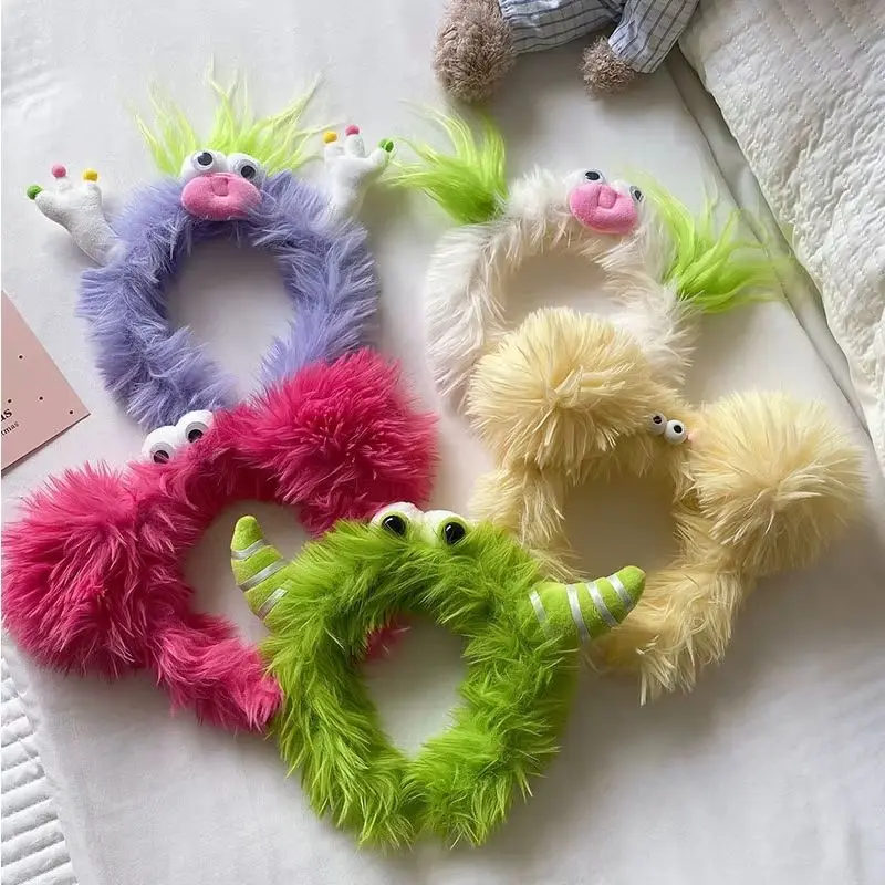 چند هدبند فانتزی آرایشی در رنگ های مختلف