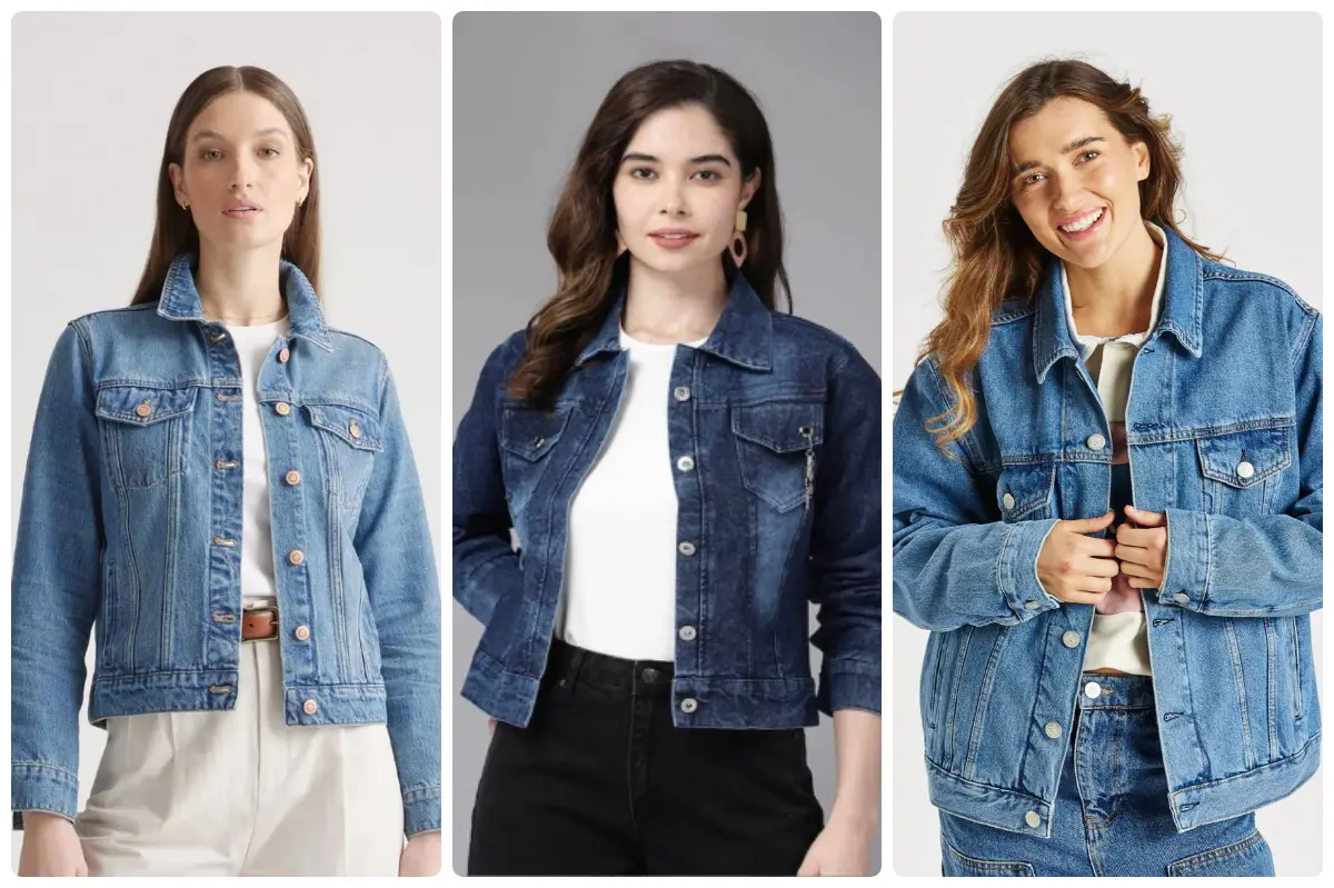 انواع کت جین دخترونه؛ از کت‌های کوتاه تا اورسایز، هر مدل یه حس خاص و شیک داره!