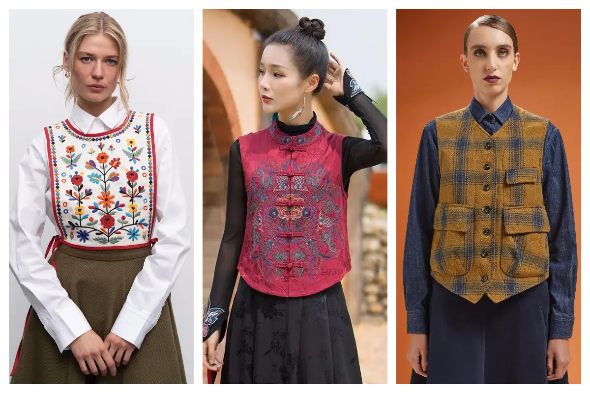 جلیقه زنانه سنتی؛ ترکیب اصالت و فرهنگ توی یه لباس خاص که استایلتو متمایز میکنه!