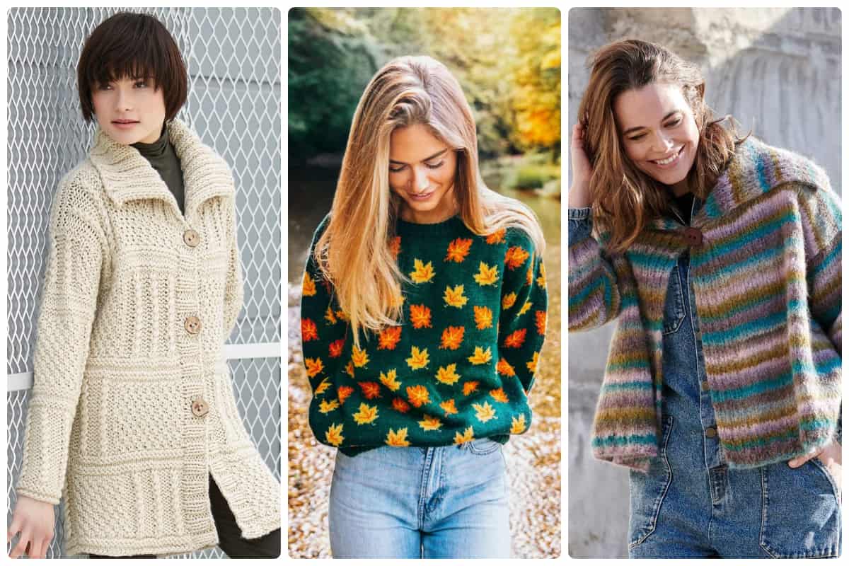 ژاکت بافت‌دار پاییزه؛ انتخابی که هم شیکه، هم راحت، هم پر از حس دل‌نشین پاییز!