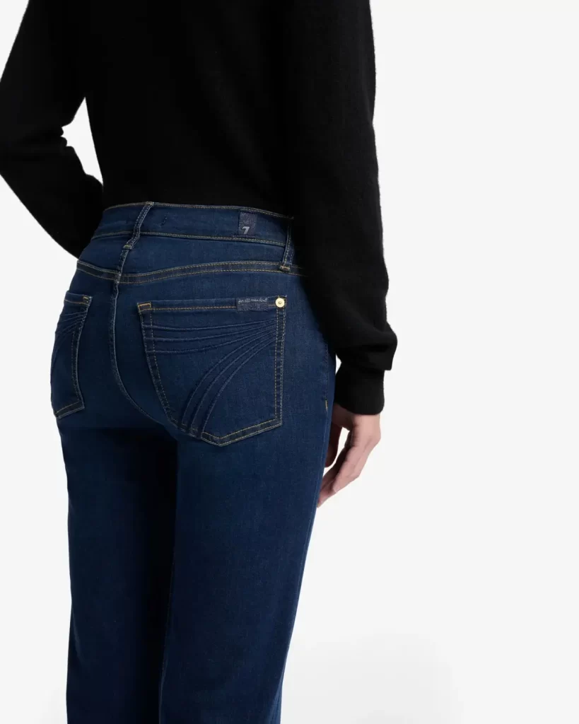 شلوار جین ابی تیره